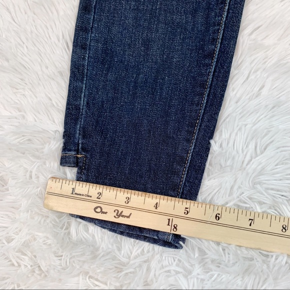 Frame Denim Le High Skinny Side Step Jeans, Harway high waisted dark wash - Picture 4 of 14